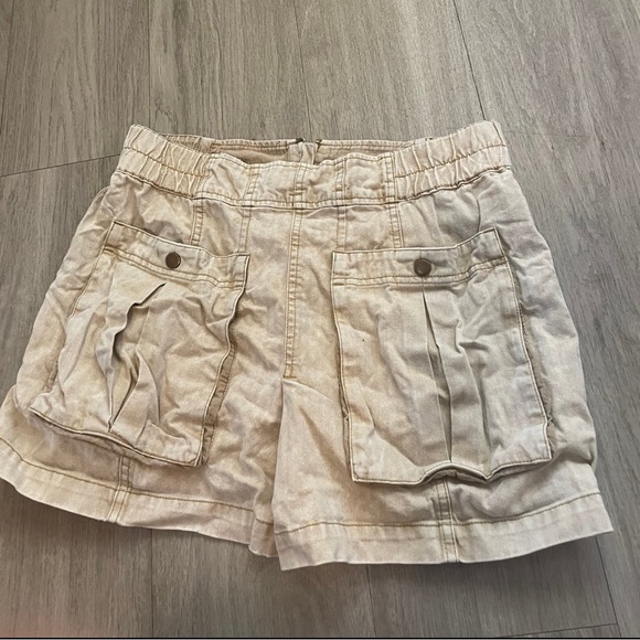 Free People Skirt Size 10 Cargo Khaki - Picture 1 of 2
